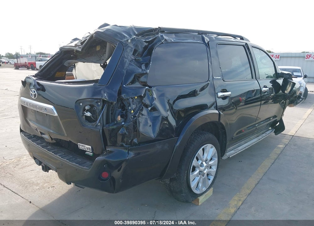 2011 TOYOTA SEQUOIA PLATINUM 5.7L V8 VIN: 5TDDW5G13BS049415