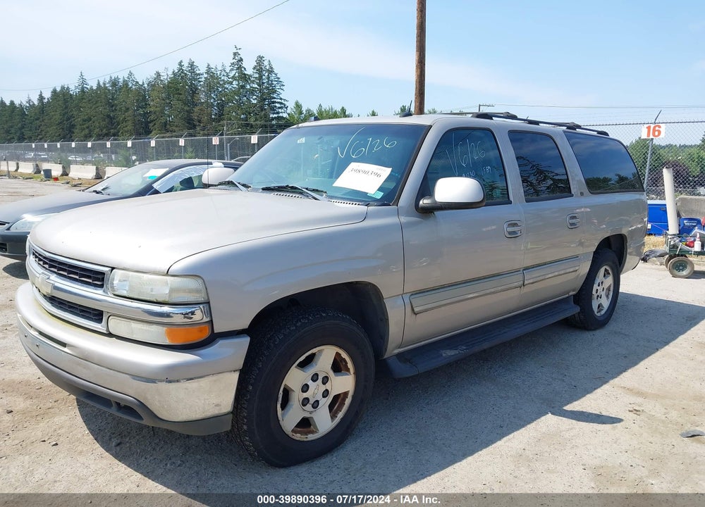 2005 CHEVROLET SUBURBAN 1500 LT VIN: 3GNEC16Z35G198964