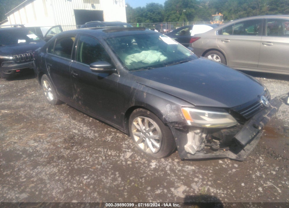 2014 VOLKSWAGEN JETTA 1.8T SE VIN: 3VWD17AJ6EM412312
