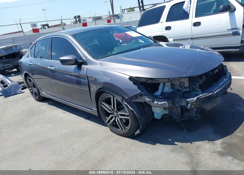 2017 HONDA ACCORD SPORT VIN: 1HGCR2F52HA115515