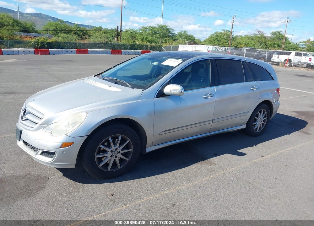 2006 MERCEDES-BENZ R 350 4MATIC VIN: 4JGCB65E36A025777