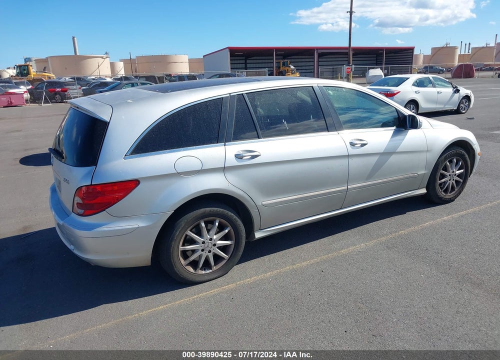 2006 MERCEDES-BENZ R 350 4MATIC VIN: 4JGCB65E36A025777