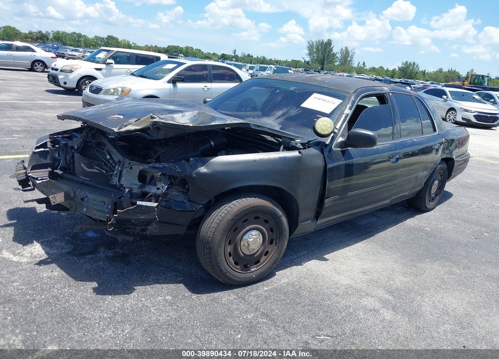 2005 FORD CROWN VICTORIA POLICE VIN: 2FAHP71W65X177788