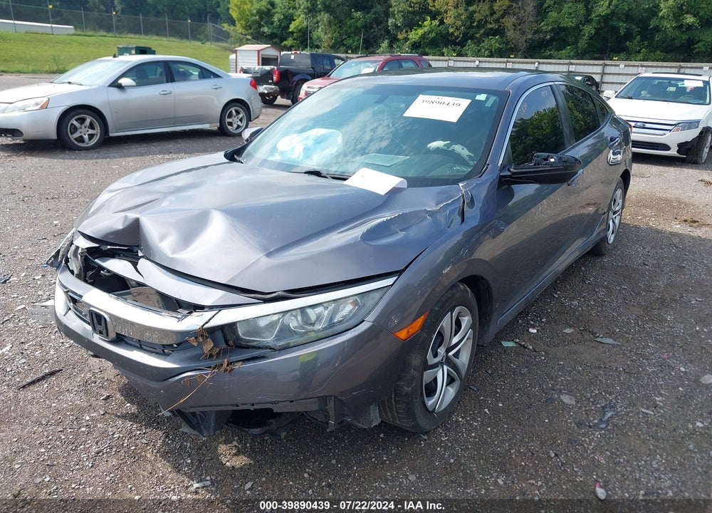 2018 HONDA CIVIC LX VIN: 19XFC2F55JE011438