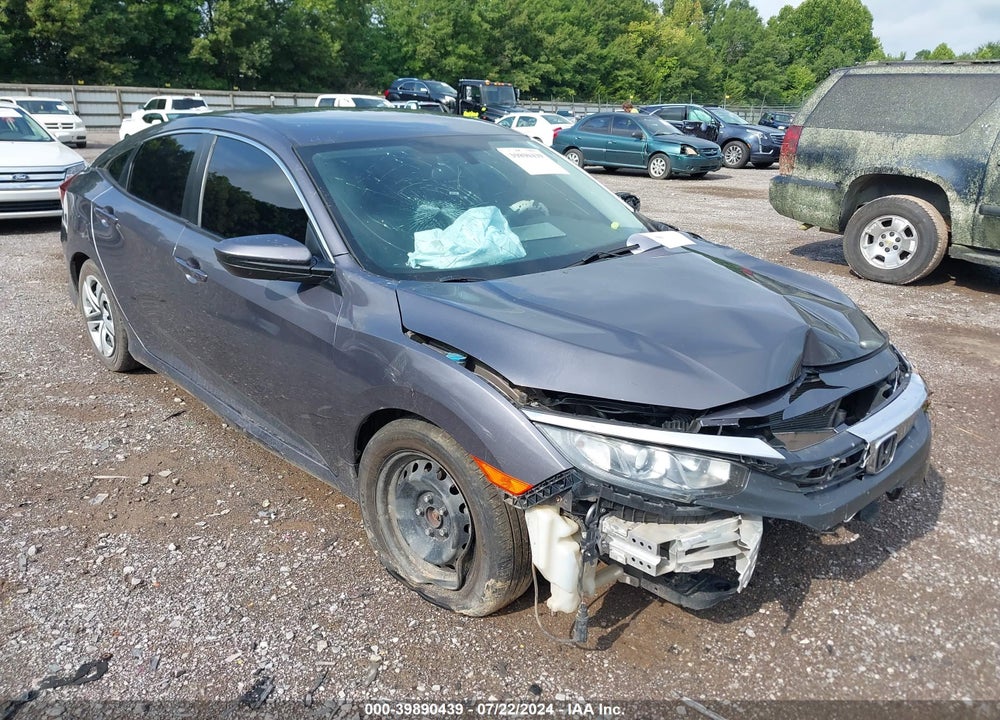 2018 HONDA CIVIC LX VIN: 19XFC2F55JE011438