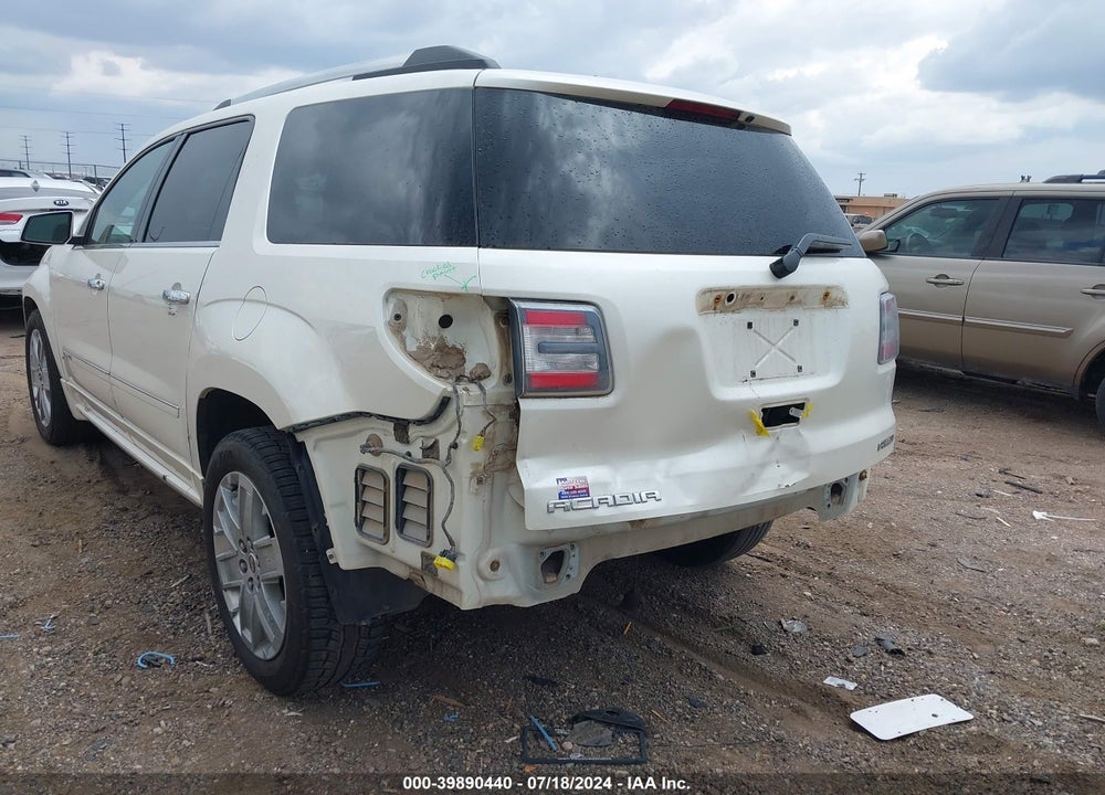 2015 GMC ACADIA DENALI VIN: 1GKKVTKD3FJ244809
