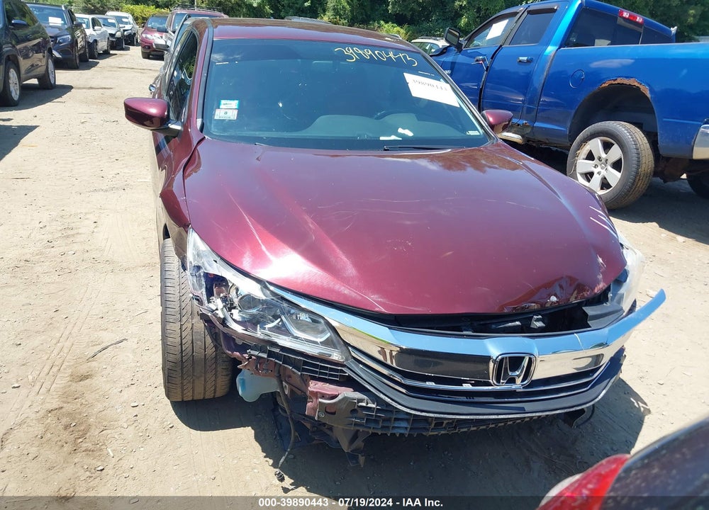2016 HONDA ACCORD SPORT VIN: 1HGCR2F58GA162191