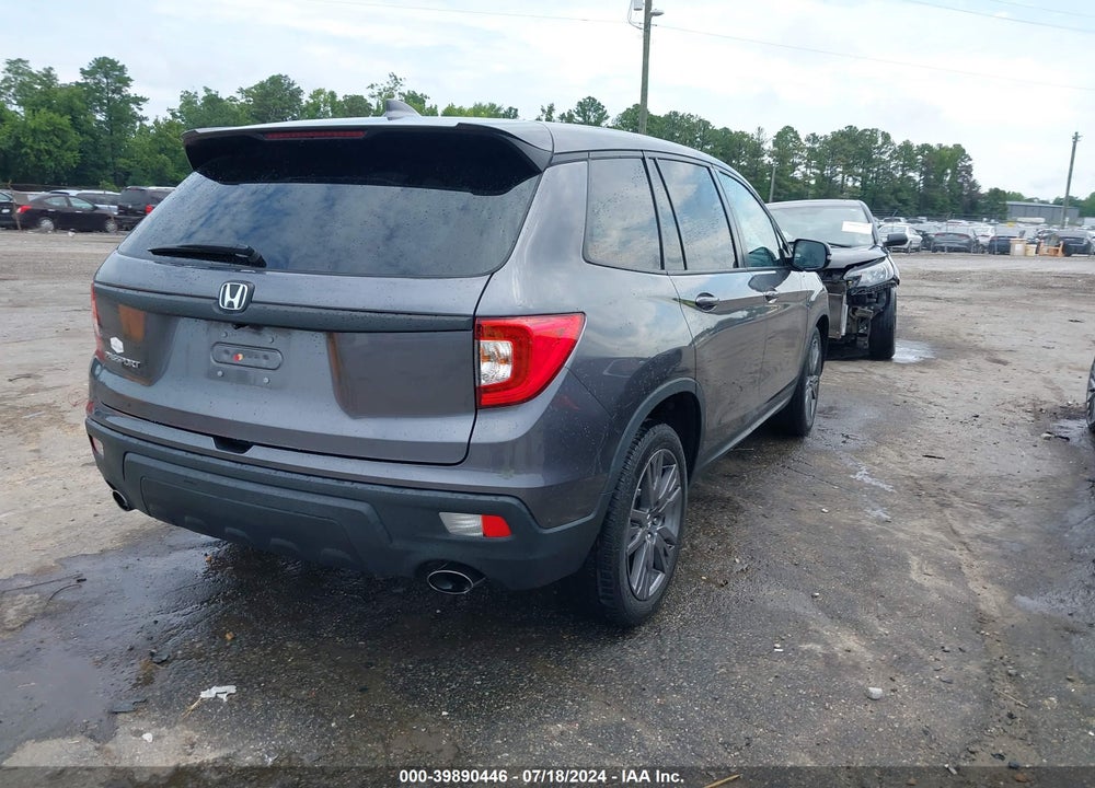 2021 HONDA PASSPORT 2WD EX-L VIN: 5FNYF7H55MB006359