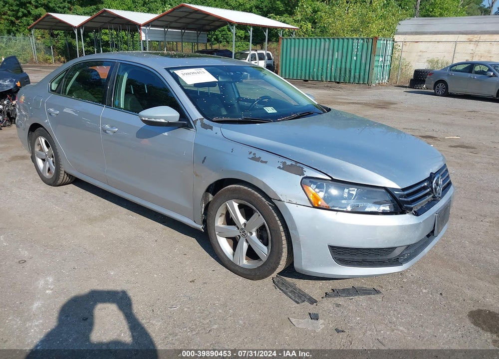 2012 VOLKSWAGEN PASSAT 2.5L SE VIN: 1VWBP7A32CC051652