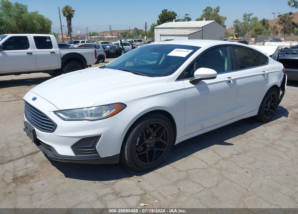 2019 FORD FUSION S VIN: 3FA6P0G76KR175225