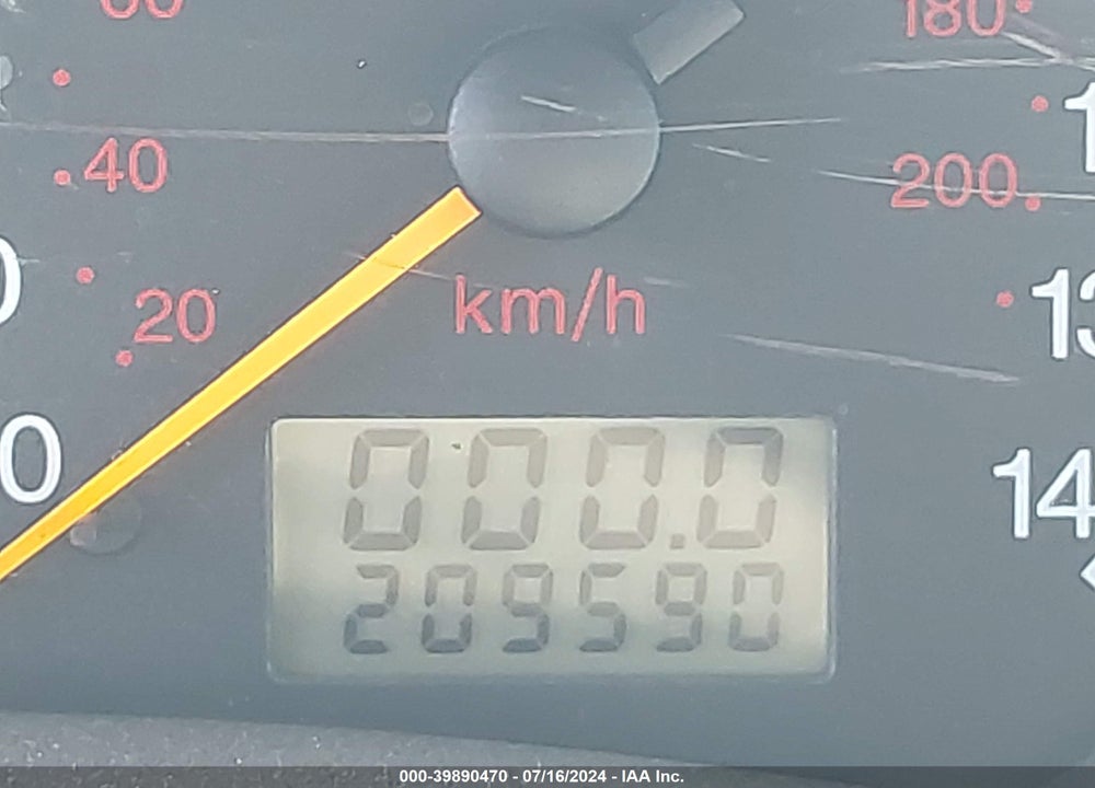 2000 FORD FOCUS ZTS VIN: 1FAHP3836YW248556