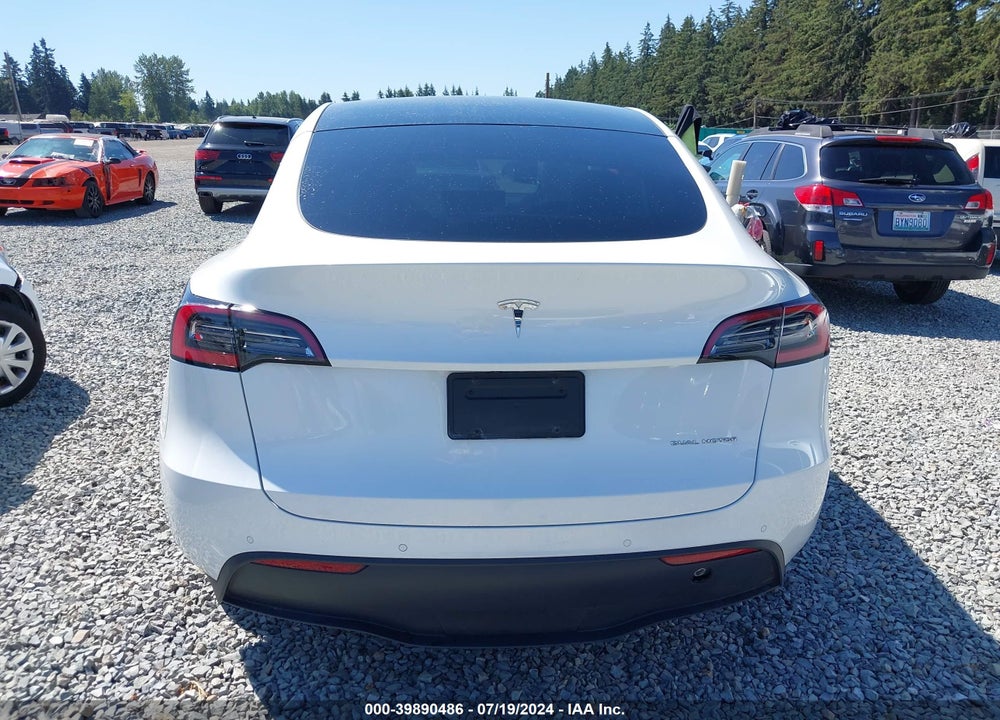 2020 TESLA MODEL Y LONG RANGE DUAL MOTOR ALL-WHEEL DRIVE VIN: 5YJYGDEEXLF056611