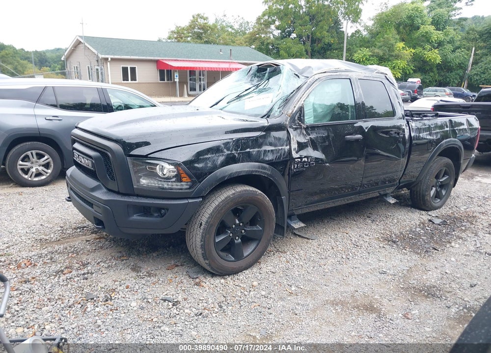 2020 RAM 1500 CLASSIC WARLOCK QUAD CAB 4X4 6'4 BOX VIN: 1C6RR7GG6LS142250