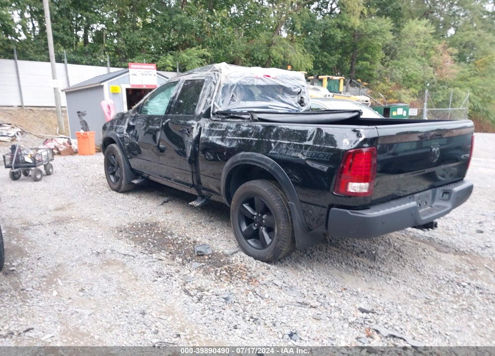 2020 RAM 1500 CLASSIC WARLOCK QUAD CAB 4X4 6'4 BOX VIN: 1C6RR7GG6LS142250