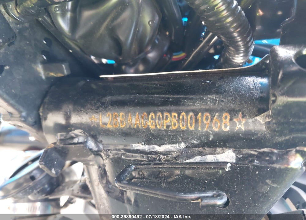 2023 JBLC 125CC VIN: L2BBAACG0PB001968