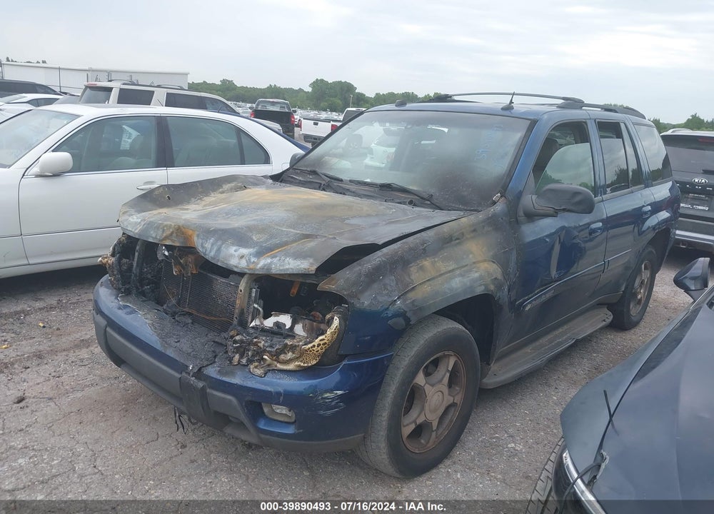 2004 CHEVROLET TRAILBLAZER LT VIN: 1GNDT13S342405878