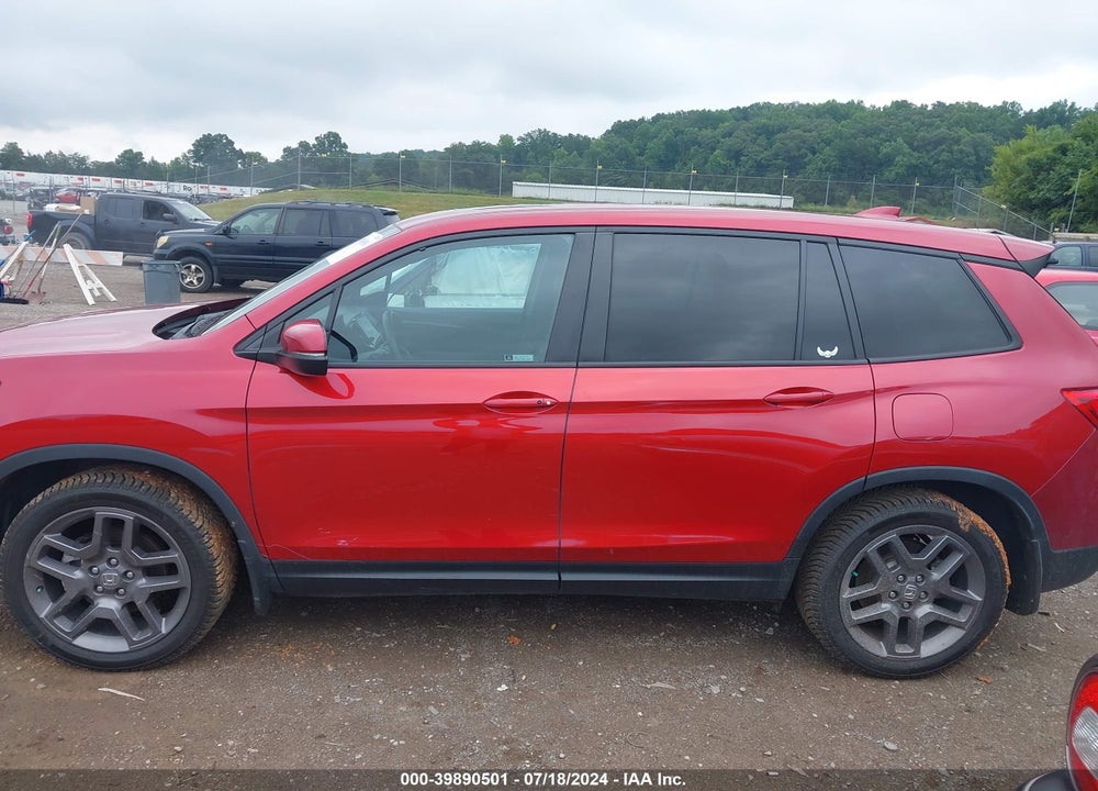 2022 HONDA PASSPORT 2WD EX-L VIN: 5FNYF7H51NB003069