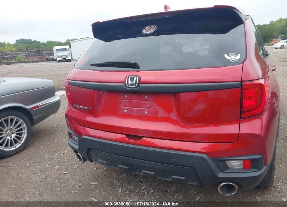 2022 HONDA PASSPORT 2WD EX-L VIN: 5FNYF7H51NB003069