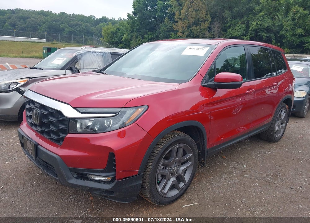 2022 HONDA PASSPORT 2WD EX-L VIN: 5FNYF7H51NB003069