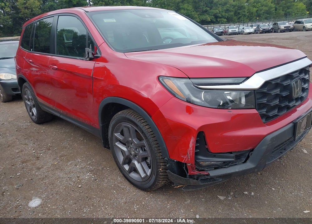 2022 HONDA PASSPORT 2WD EX-L VIN: 5FNYF7H51NB003069