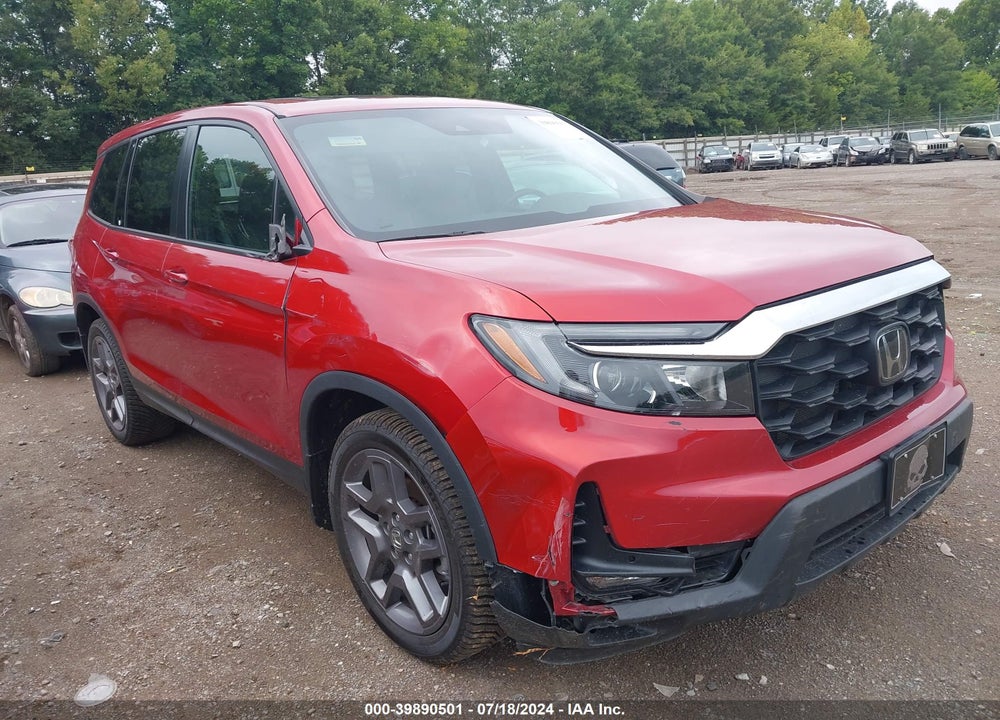 2022 HONDA PASSPORT 2WD EX-L VIN: 5FNYF7H51NB003069