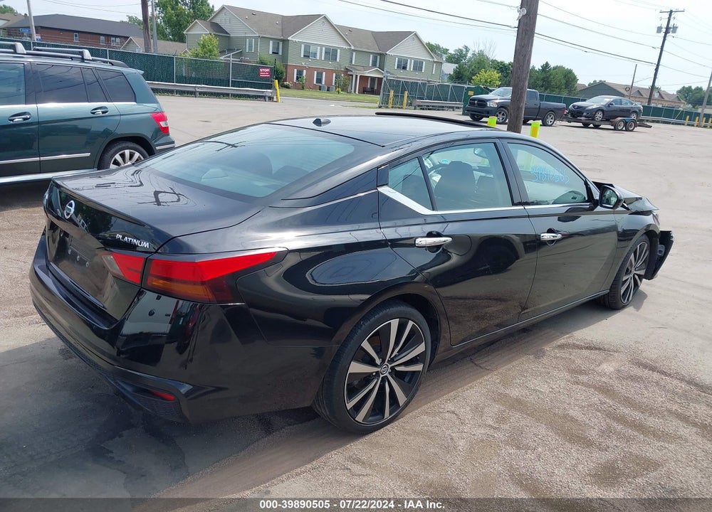 2019 NISSAN ALTIMA 2.5 PLATINUM VIN: 1N4BL4FV7KC105331
