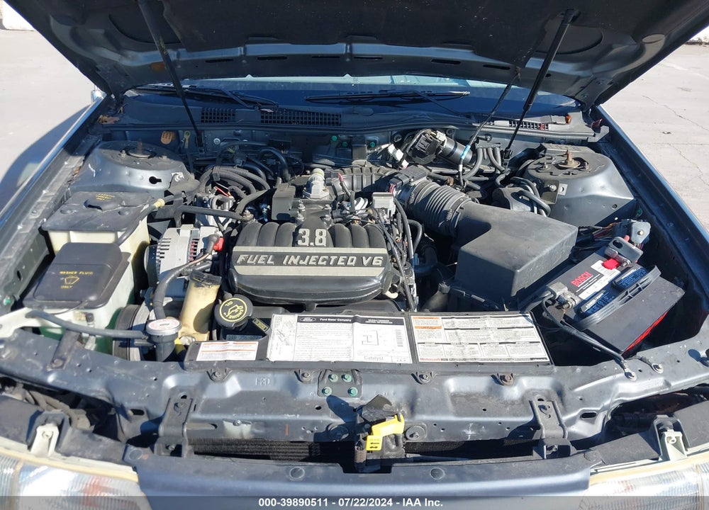1993 FORD TAURUS GL VIN: 1FACP524XPG121647