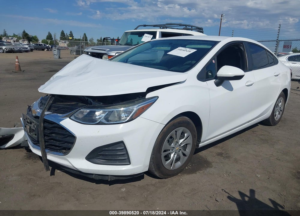 2019 CHEVROLET CRUZE CVT (FLEET ORDERS ONLY) VIN: 1G1BJ5SM0K7101805