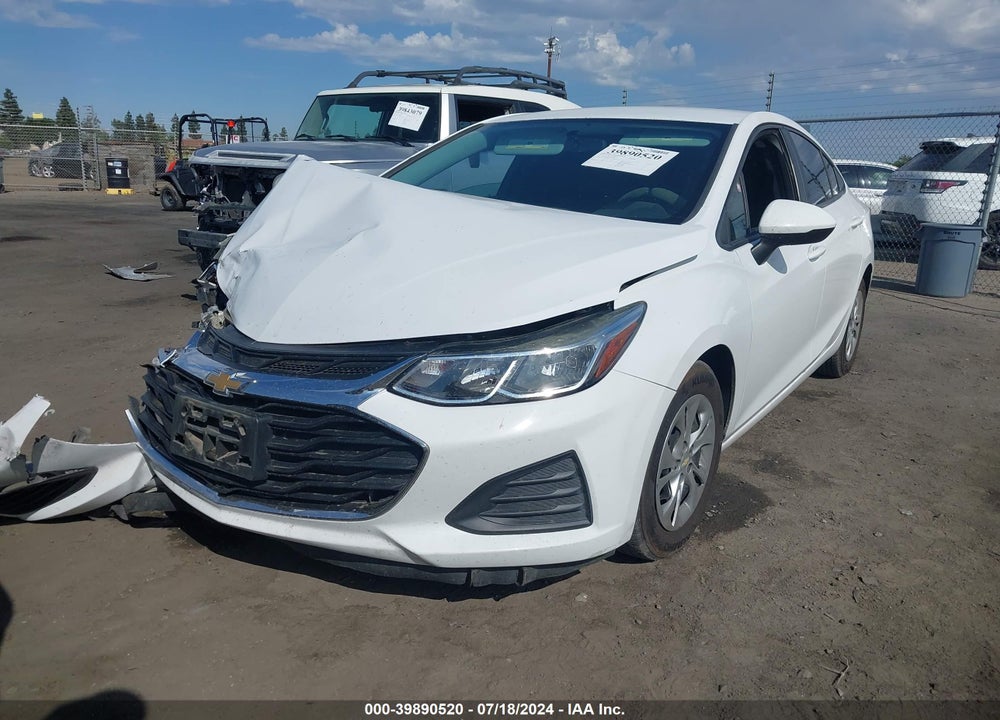 2019 CHEVROLET CRUZE CVT (FLEET ORDERS ONLY) VIN: 1G1BJ5SM0K7101805