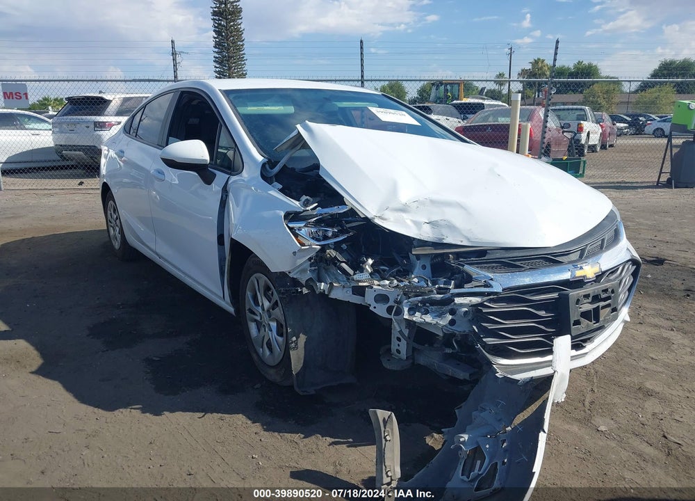 2019 CHEVROLET CRUZE CVT (FLEET ORDERS ONLY) VIN: 1G1BJ5SM0K7101805