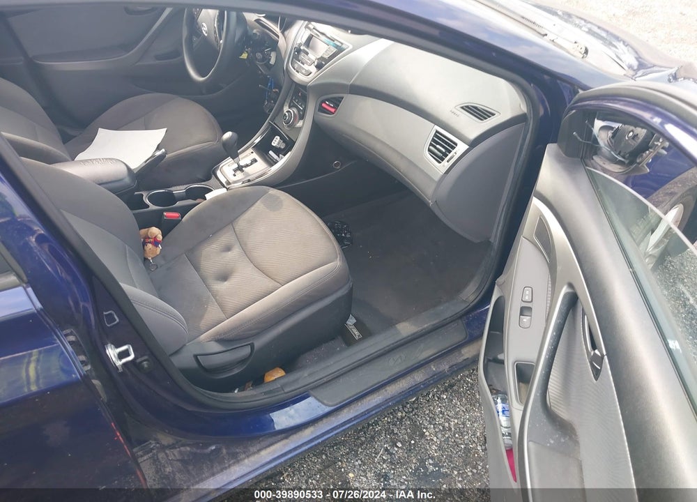 2013 HYUNDAI ELANTRA GLS VIN: 5NPDH4AE1DH314986