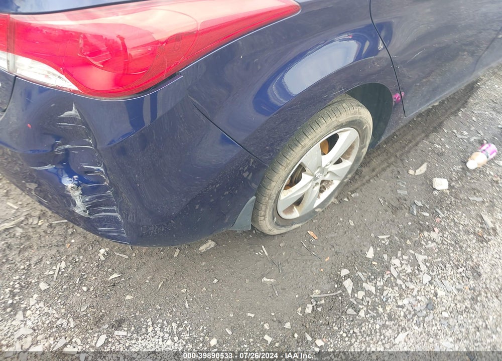 2013 HYUNDAI ELANTRA GLS VIN: 5NPDH4AE1DH314986