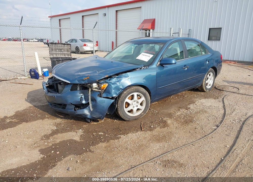 2006 HYUNDAI SONATA GLS V6/LX V6 VIN: 5NPEU46F96H102907