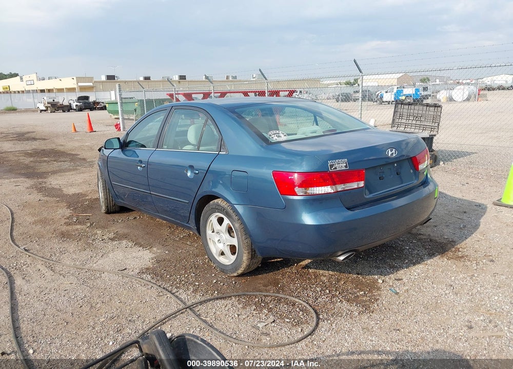 2006 HYUNDAI SONATA GLS V6/LX V6 VIN: 5NPEU46F96H102907