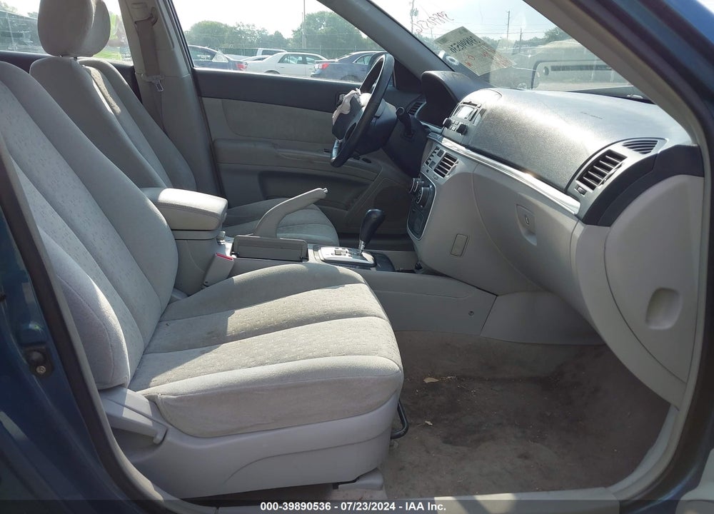 2006 HYUNDAI SONATA GLS V6/LX V6 VIN: 5NPEU46F96H102907
