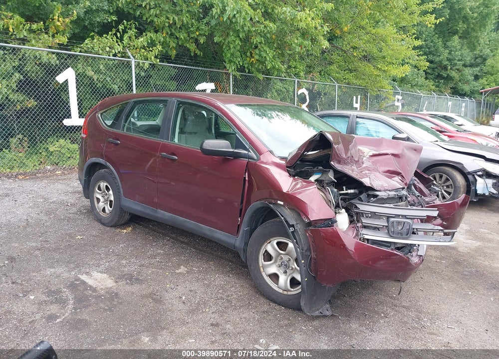 2012 HONDA CR-V LX VIN: 5J6RM4H34CL066422