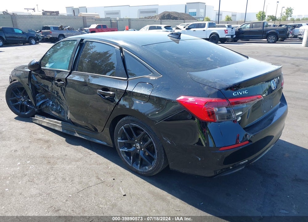 2023 HONDA CIVIC SPORT VIN: 2HGFE2F58PH561564