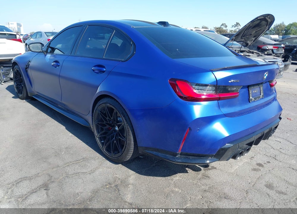 2024 BMW M3 COMPETITION XDRIVE VIN: WBS43AY03RFS12039