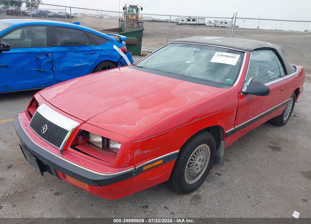 1990 CHRYSLER LEBARON VIN: 1C3XJ45K5LG415425