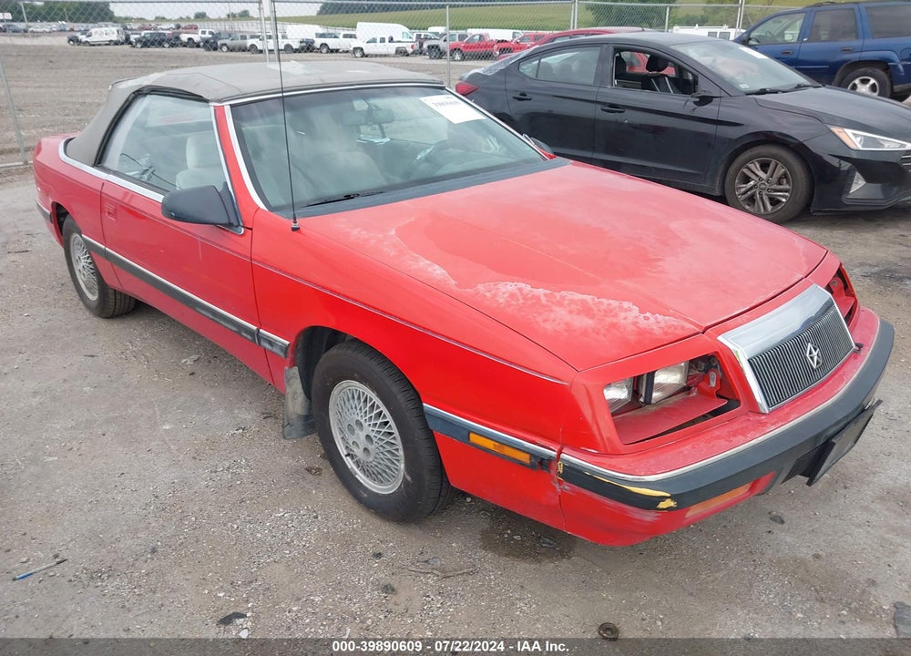 1990 CHRYSLER LEBARON VIN: 1C3XJ45K5LG415425