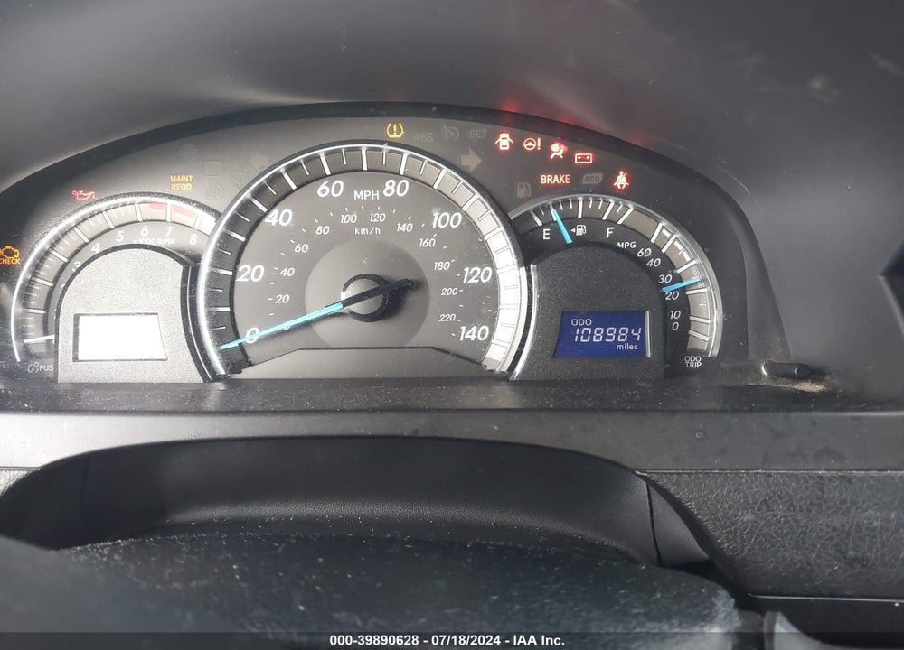 2012 TOYOTA CAMRY VIN: 4T1BF1FK3CU185207