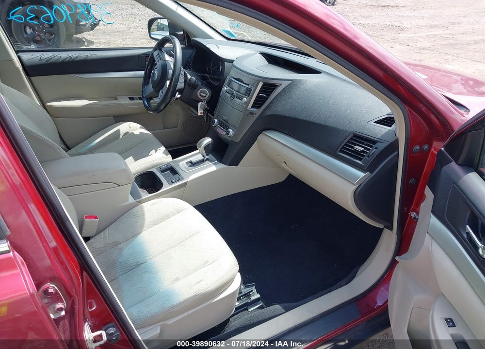2011 SUBARU OUTBACK 2.5I PREMIUM VIN: 4S4BRBGC5B3312810
