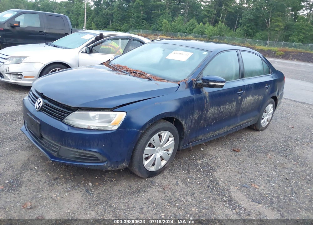 2012 VOLKSWAGEN JETTA 2.5L SE VIN: 3VWDP7AJ5CM304033