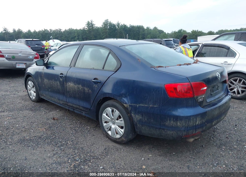 2012 VOLKSWAGEN JETTA 2.5L SE VIN: 3VWDP7AJ5CM304033