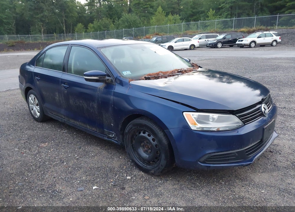 2012 VOLKSWAGEN JETTA 2.5L SE VIN: 3VWDP7AJ5CM304033