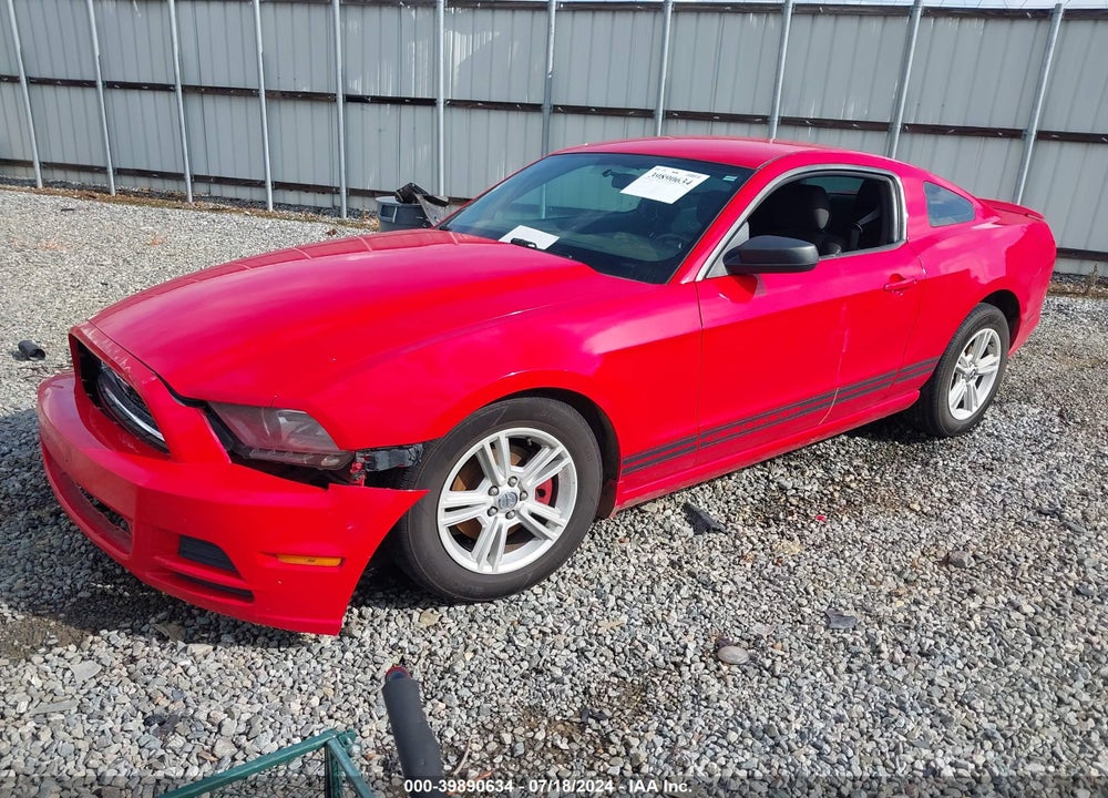 2013 FORD MUSTANG V6 VIN: 1ZVBP8AMXD5261100