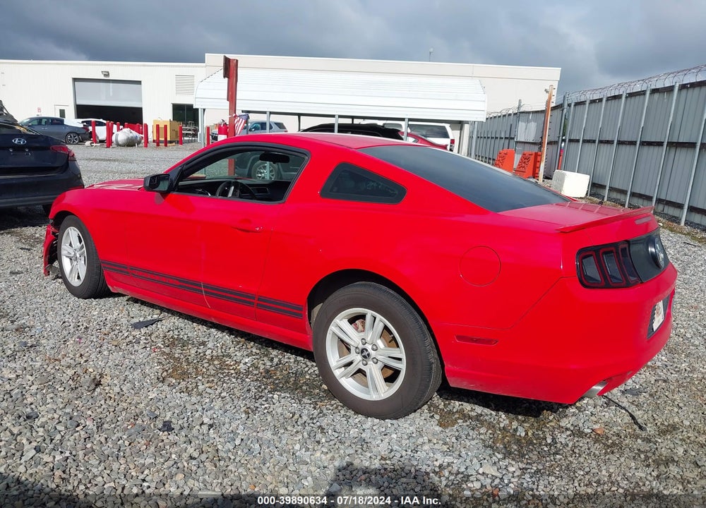 2013 FORD MUSTANG V6 VIN: 1ZVBP8AMXD5261100