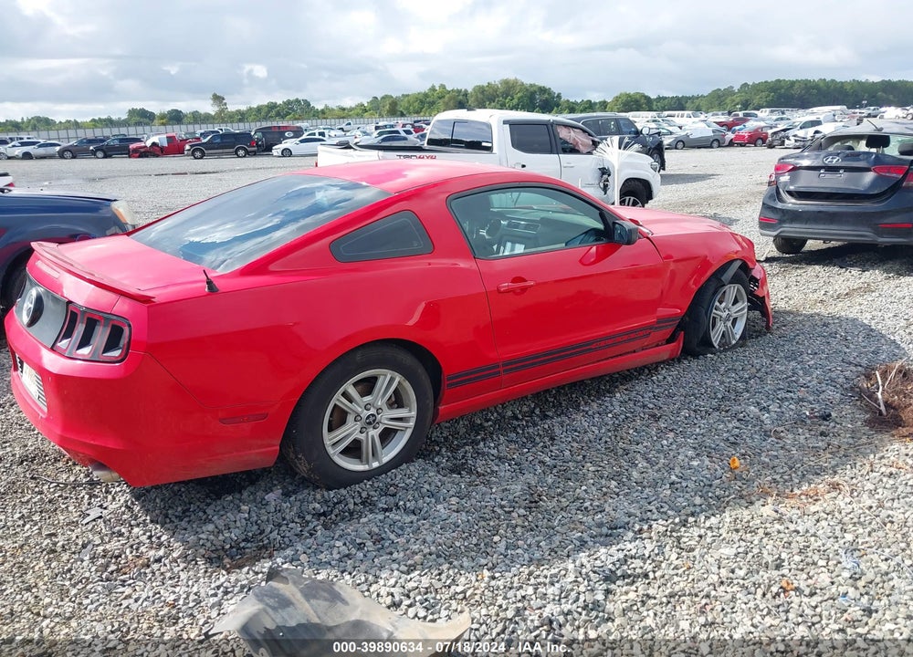 2013 FORD MUSTANG V6 VIN: 1ZVBP8AMXD5261100