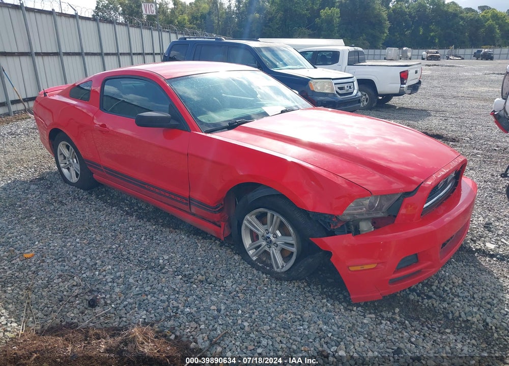 2013 FORD MUSTANG V6 VIN: 1ZVBP8AMXD5261100