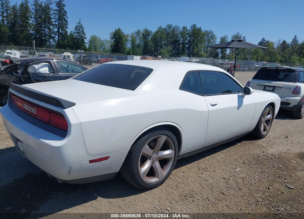 2011 DODGE CHALLENGER VIN: 2B3CJ4DG1BH604942